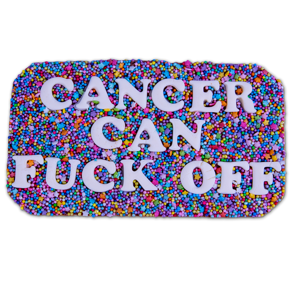 Cancer Can Fuck Off Chocolate Slab #1 image